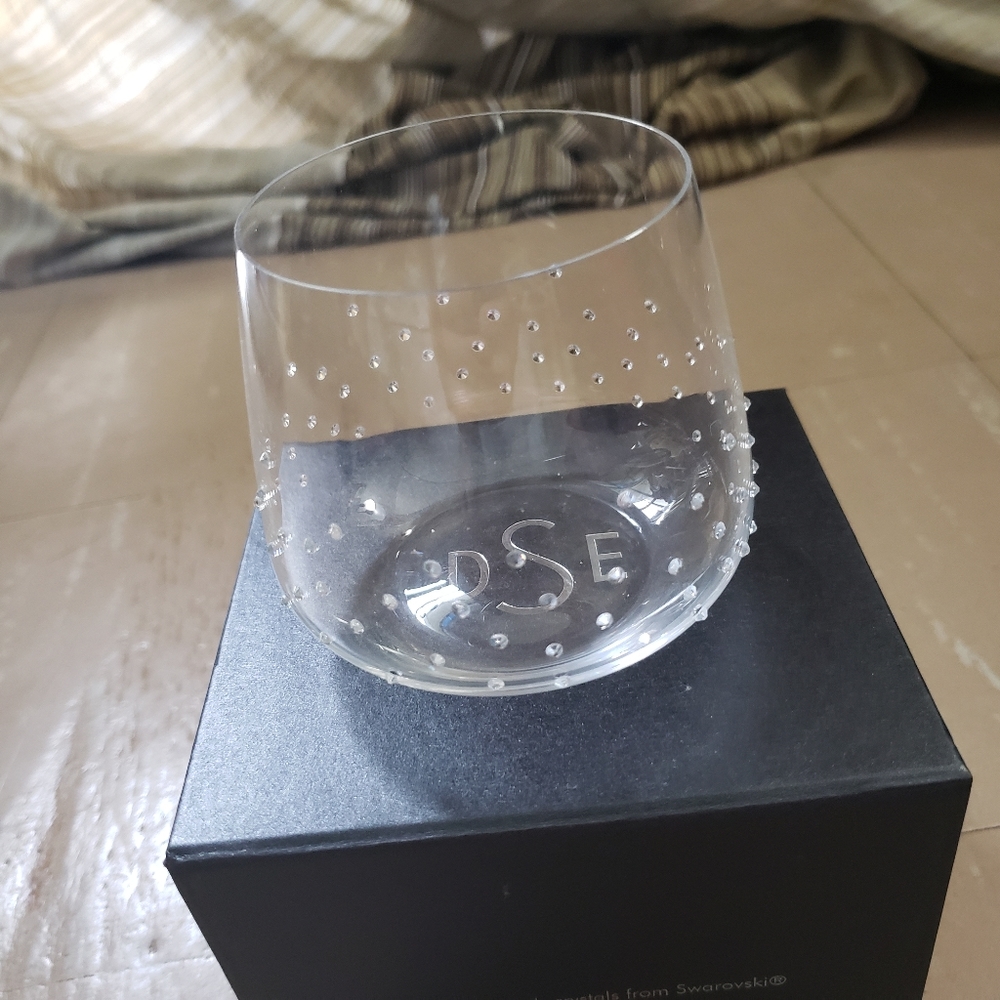DSE Swarovski Crystal Water Glasses